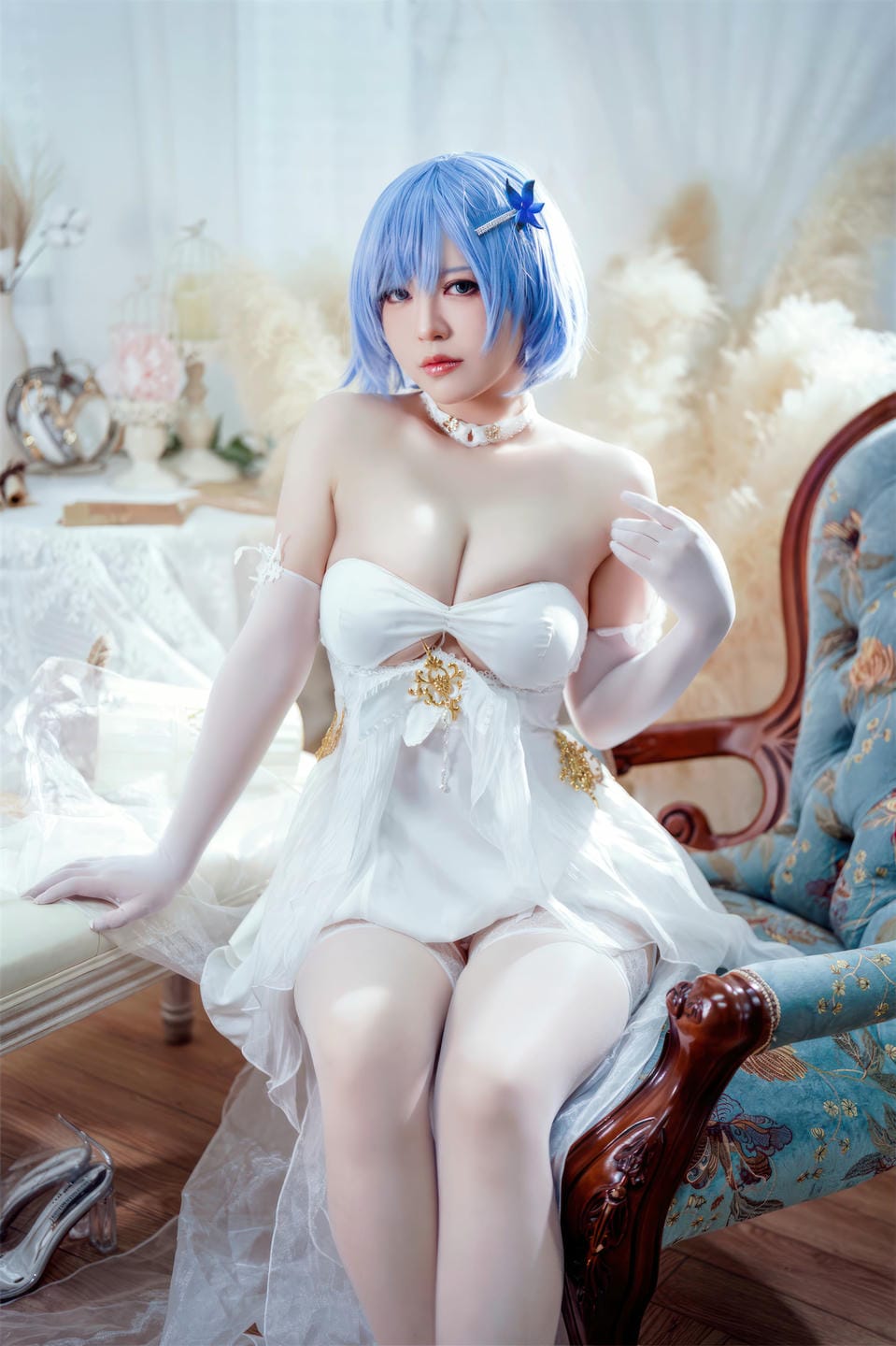 半半子 - 碧蓝航线 恰巴耶夫 白骑兵的旋律 礼服 [64P2V-306M]